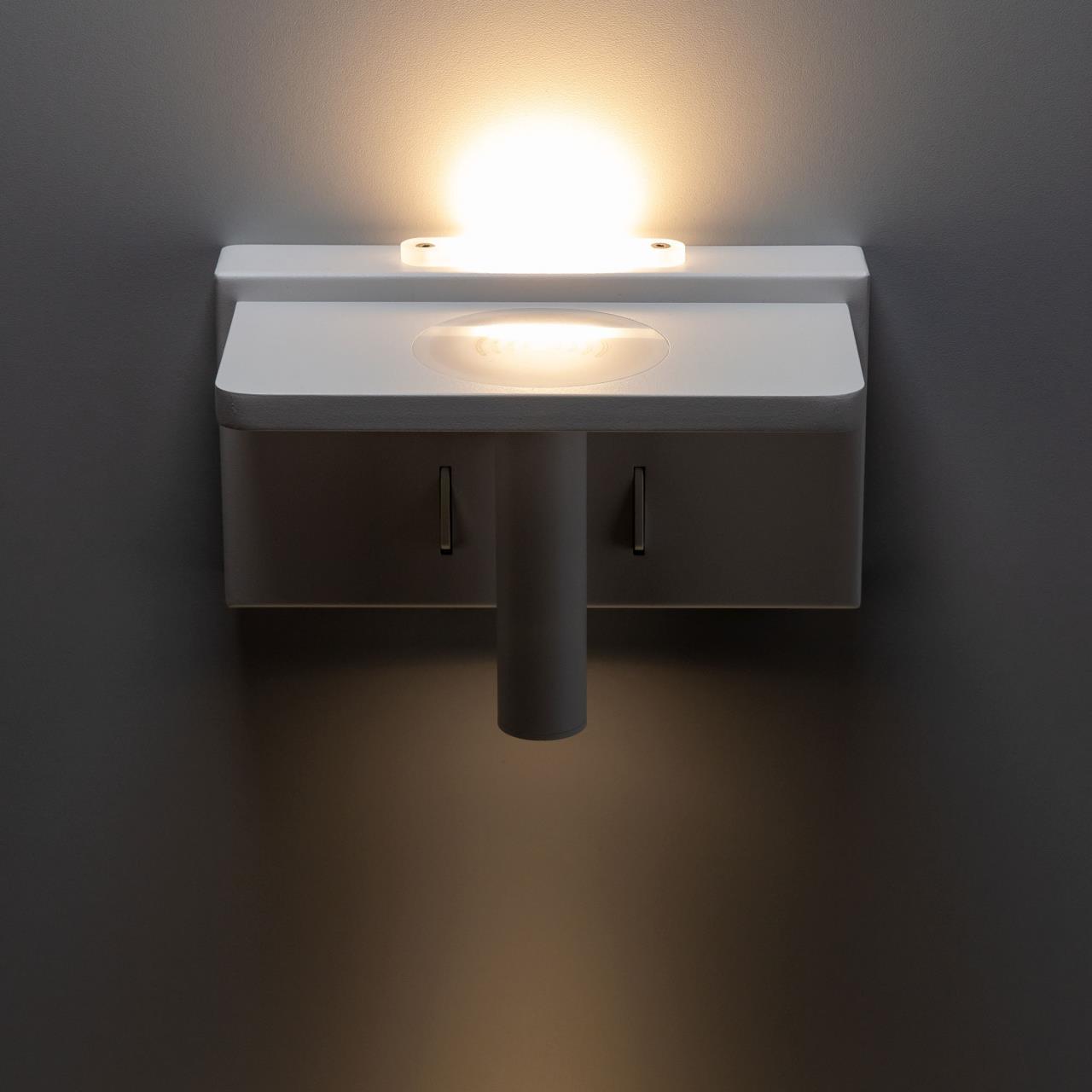 Светильник поворотный Citilux Декарт CL704370 LED USB Qi белый - фото 8