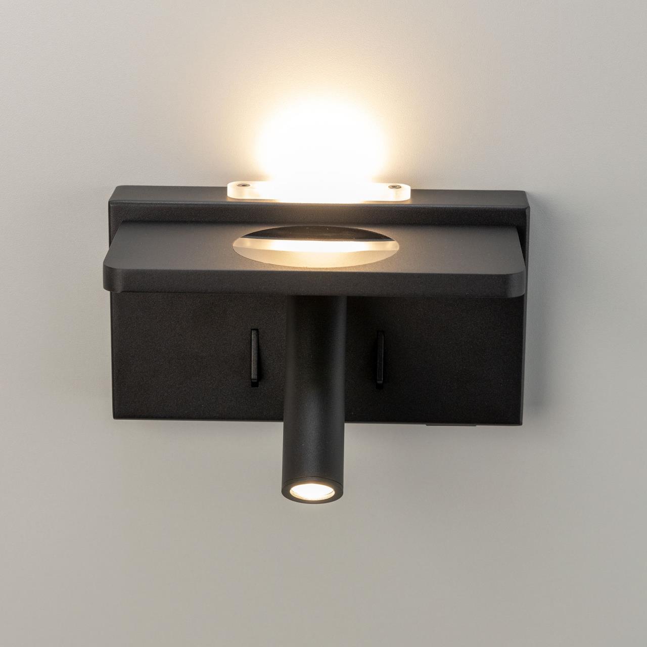 Светильник поворотный Citilux Декарт CL704370 LED USB Qi черный - фото 15