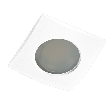 Встраиваемый светильник Azzardo Ezio AZ0813, IP54, 1xGU10x50W, белый, металл