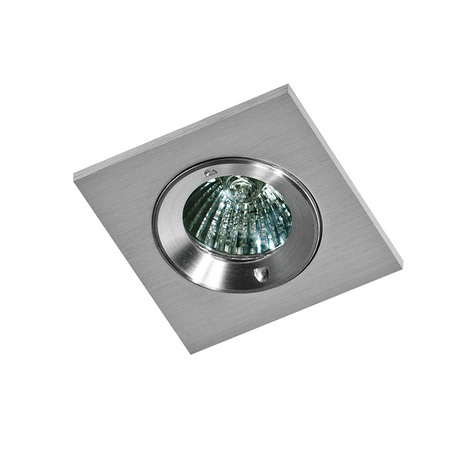 Встраиваемый светильник Azzardo Pablo AZ1015, IP54, 1xGU10x50W, серебро, металл