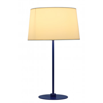 Настольная лампа Topdecor Fiora T1 19 04, 1xE27x60W, синий, бежевый, металл, пластик