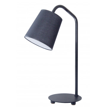Настольная лампа Topdecor Flamingo T1 12 02, 1xE14x60W, черный, металл, текстиль - миниатюра 2
