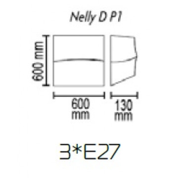 Схема с размерами Topdecor Nelly D P1 09