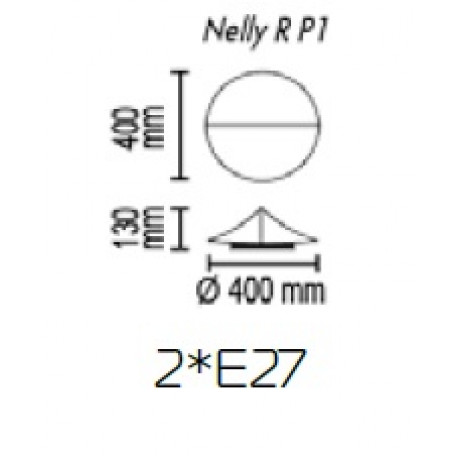 Схема с размерами Topdecor Nelly R P1 01