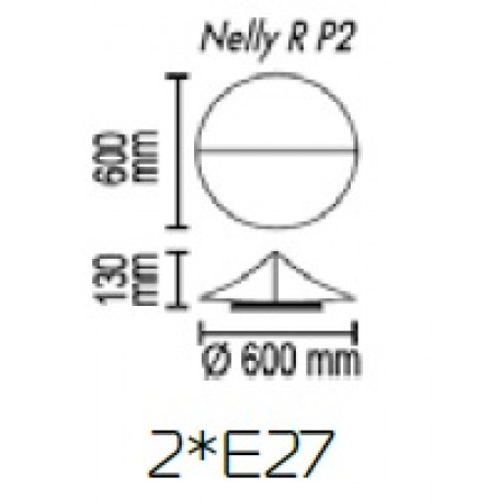Схема с размерами Topdecor Nelly R P2 01