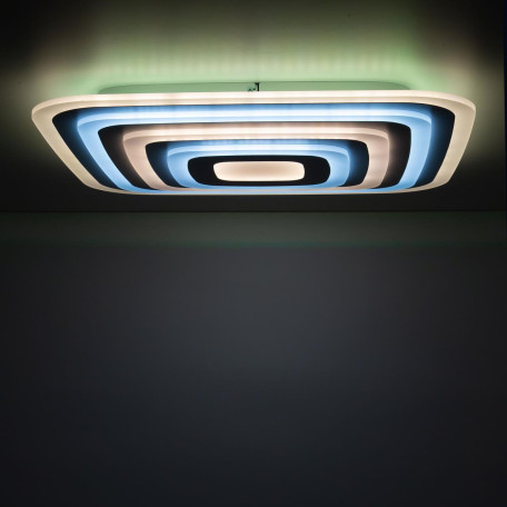 Потолочный светодиодный светильник с пультом ДУ Citilux Триест Смарт CL737A100E, LED 100W 3000-5500K + RGB 7700lm - миниатюра 11