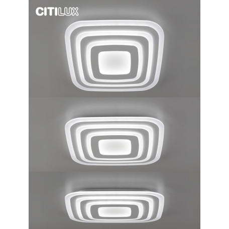 Потолочный светодиодный светильник с пультом ДУ Citilux Триест Смарт CL737A100E, LED 100W 3000-5500K + RGB 7700lm - миниатюра 31