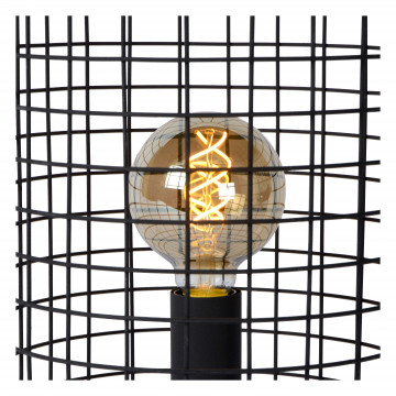 Настольная лампа Lucide Esmee 02505/26/30, 1xE27x60W, черный, металл - миниатюра 6