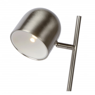 Настольная светодиодная лампа Lucide Skanska 03603/05/12, LED 5W 3000K 450lm CRI80, матовый хром, металл - миниатюра 5