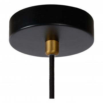 Подвесной светильник с регулировкой направления света Lucide Selin 03422/01/30, 1xGU10x35W, черный, металл - миниатюра 4