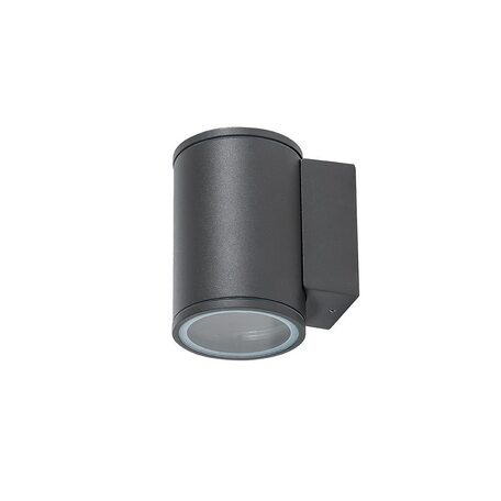 Настенный светильник Azzardo Joe AZ3317, IP54, 1xGU10x35W, серый, металл