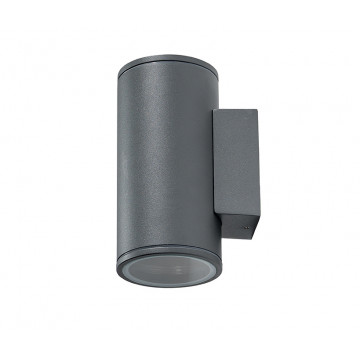 Настенный светильник Azzardo Joe AZ3319, IP54, 2xGU10x35W, серый, металл - миниатюра 2