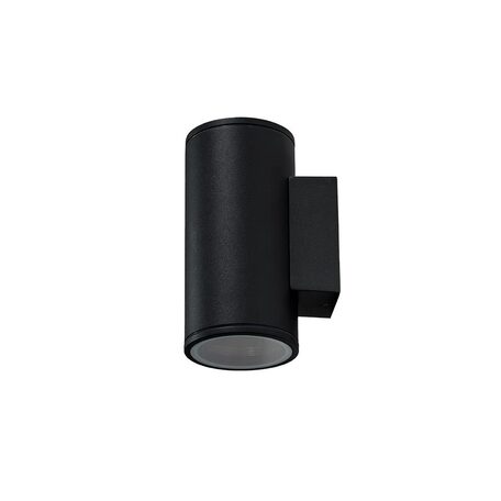 Настенный светильник Azzardo Joe AZ3320, IP54, 2xGU10x35W, черный, металл