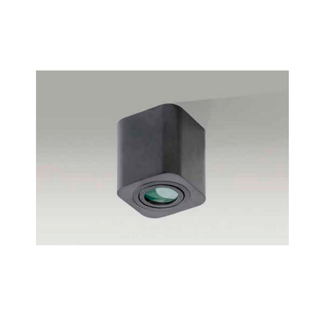 Потолочный светильник Azzardo Brant AZ2878, IP44, 1xGU10x50W, черный, металл