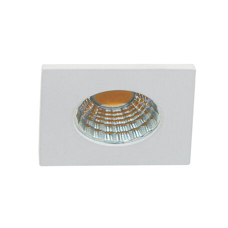 Встраиваемый светильник Azzardo Fill AZ3377, 1xGU10x5W, белый, металл
