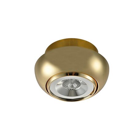 Встраиваемый светильник Azzardo Nemo AZ3401, 1xGU10x35W, золото, металл