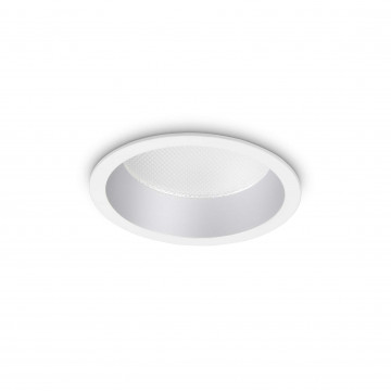 Светодиодный светильник Ideal Lux DEEP FI 10W 3000K 249018, LED 10W, белый, металл
