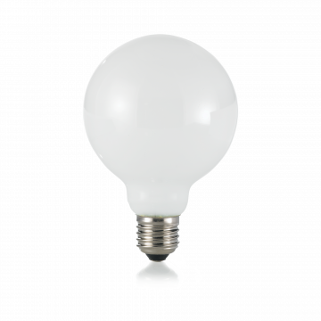 Светодиодная лампа Ideal Lux E27 GLOBO D095 08W 4000K CRI80 BIANCO 253442 E27 8W - миниатюра 1