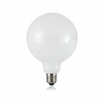 Филаментная светодиодная лампа Ideal Lux LAMPADINA CLASSIC E27 8W GLOBO D125 BIANCO 3000K 101354 шар малый E27 8W (теплый) 240V - миниатюра 1