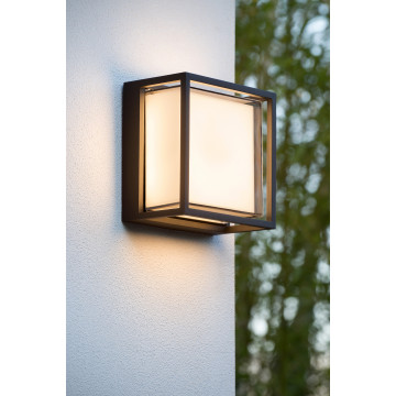 Настенный светодиодный светильник Lucide Singa-LED 15801/10/30, IP54, LED 9,6W 2700K 550lm - миниатюра 3