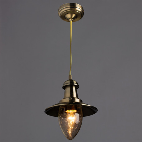 Подвесной светильник Arte Lamp Fisherman A5518SP-1AB, 1xE27x60W - миниатюра 2