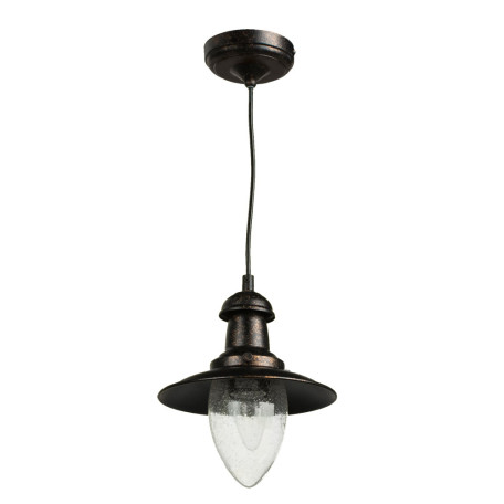 Подвесной светильник Arte Lamp Fisherman A5518SP-1RI, 1xE27x60W, серый, прозрачный, металл, стекло