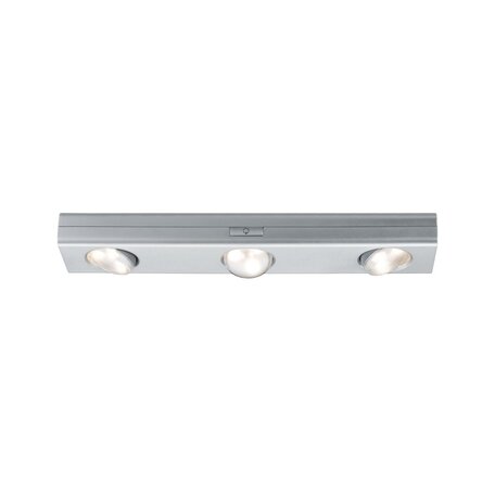 Мебельный светодиодный светильник Paulmann Jiggle 70635, LED 0,54W, матовый хром, пластик