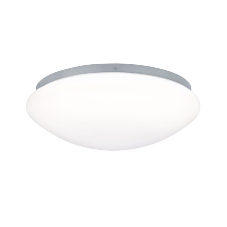 Потолочный светодиодный светильник Paulmann Leonis 70724, IP44, LED 9,5W, серый, белый, пластик