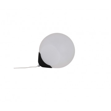 Настольная лампа Azzardo Aris AZ2054, 1xE27x10W, черный, белый, металл, пластик - миниатюра 2