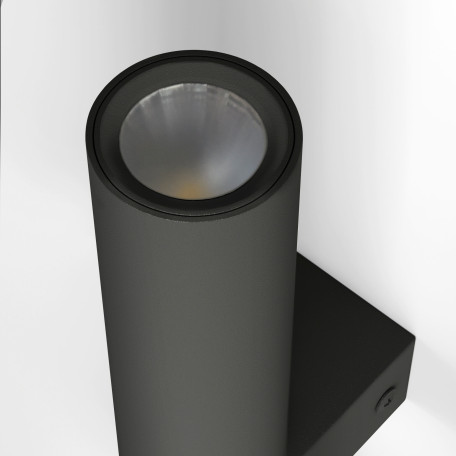Настенный светодиодный светильник с регулировкой направления света Eurosvet Pitch 40020/1 LED черный (a061304), LED 6W 4200K 300lm CRI>70 - миниатюра 3
