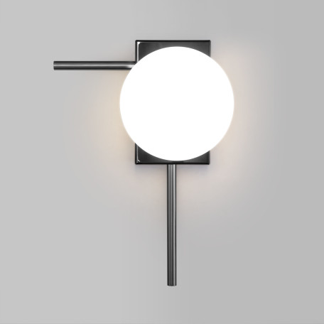 Настенный светильник Eurosvet Fredo 40036/1 черный жемчуг (a061477), 1xE14x60W - миниатюра 1