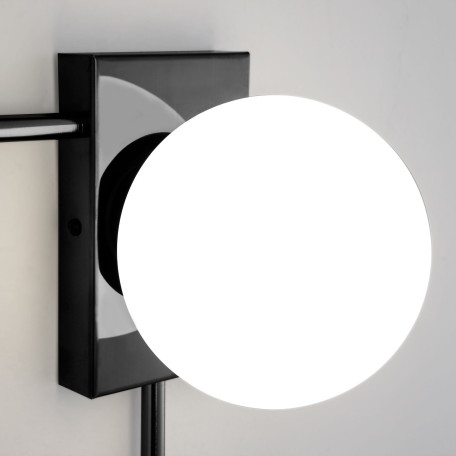 Настенный светильник Eurosvet Fredo 40036/1 черный жемчуг (a061477), 1xE14x60W - миниатюра 4