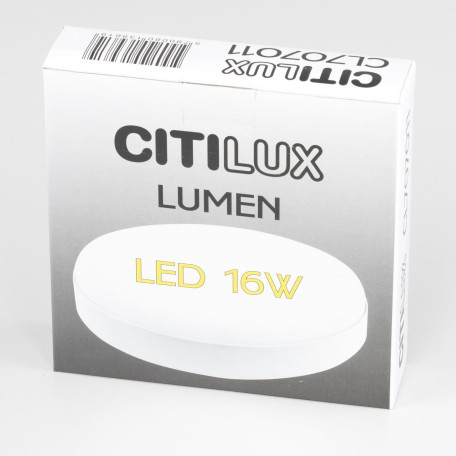 Потолочный светодиодный светильник Citilux Люмен CL707011, IP54, LED 16W 4000K 1450lm - миниатюра 5