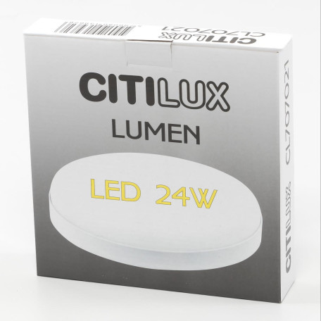 Потолочный светодиодный светильник Citilux Люмен CL707021, IP54, LED 24W 4000K 2200lm - миниатюра 6