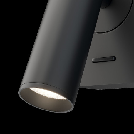 Настенный светодиодный светильник с регулировкой направления света Maytoni Mirax C039WL-L3B3K, LED 3W 3000K 250lm CRI80 - миниатюра 3