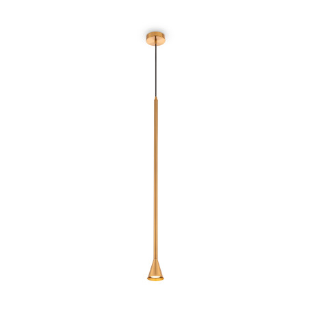 Подвесной светильник Maytoni Arrow P064PL-01G, 1xGU10x40W, золото, металл