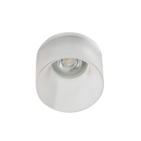 Встраиваемый светильник Azzardo Gelo AZ3539, 1xGU10x35W, белый, стекло - фото 1
