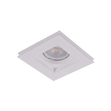 Встраиваемый светильник Azzardo Hera AZ3466, 1xGU10x35W, белый, гипс - миниатюра 2
