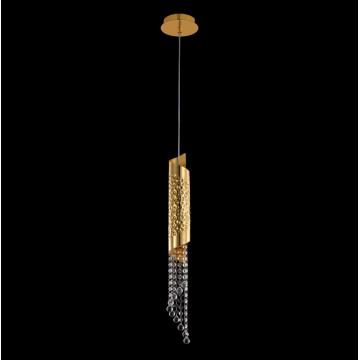 Подвесной светильник Crystal Lux CREDO SP1 GOLD 1471/201, 1xGU10x50W
