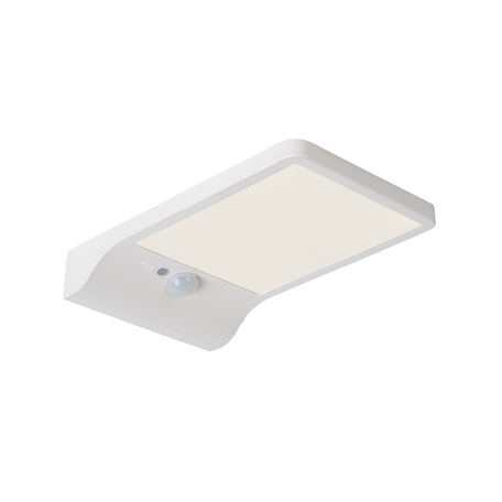Настенный светодиодный светильник Lucide Basic 22862/04/31, IP44, LED 3W 2700K 380lm, белый, пластик - миниатюра 1