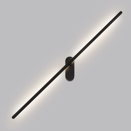 Настенный светодиодный светильник Arte Lamp Prima A2028AP-1BK, LED 9W 4000K 600lm CRI≥80 - миниатюра 2