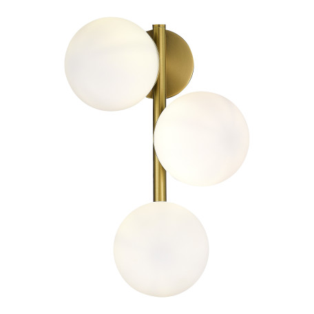 Настенный светильник ST Luce Fratta SLE1191-201-03, 3xE27, шары белые