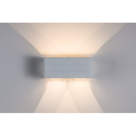 Настенный светодиодный светильник Paulmann Scena 70794, LED 10W, белый, металл - миниатюра 1