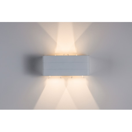 Настенный светодиодный светильник Paulmann Scena 70794, LED 10W, белый, металл - миниатюра 2