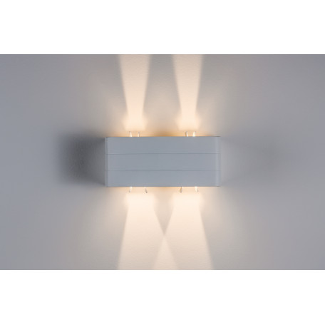 Настенный светодиодный светильник Paulmann Scena 70794, LED 10W, белый, металл - миниатюра 3