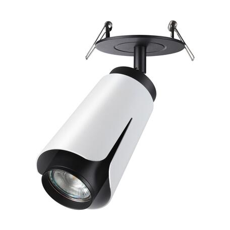 Встраиваемый светильник с регулировкой направления света Novotech SPOT 370833, 1xGU10x9W - миниатюра 1