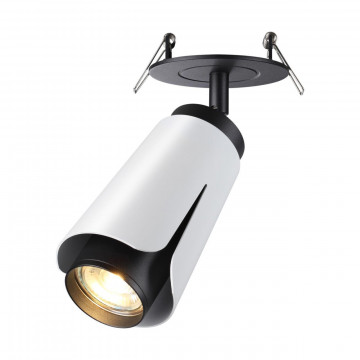 Встраиваемый светильник с регулировкой направления света Novotech SPOT 370833, 1xGU10x9W - миниатюра 4