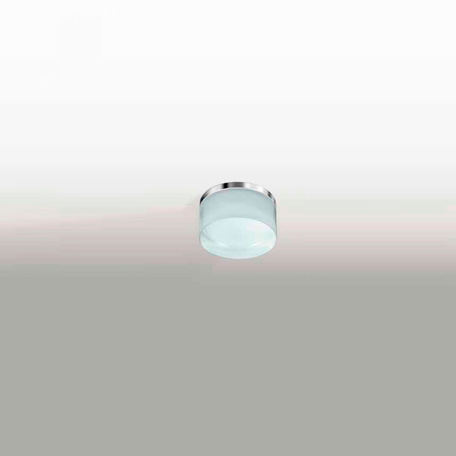 Потолочный светодиодный светильник Azzardo Linz AZ2775, IP44, LED 5W 4000K 420lm, хром, белый, металл, пластик