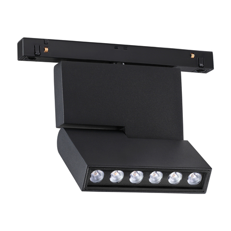 Светодиодный светильник Novotech Shino Flum 358467, LED 12W 4000K 960lm, черный, металл