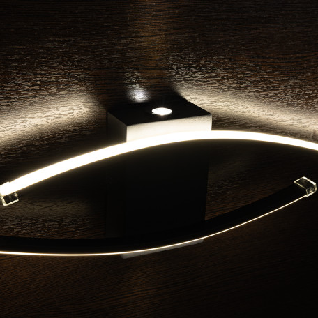Настенный светодиодный светильник Arte Lamp Aludra A2216AP-1BK, LED 35W 4000K 1750lm CRI85 - миниатюра 3